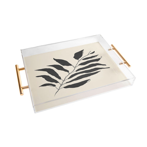 Morgan Elise Sevart breezy palm Acrylic Tray