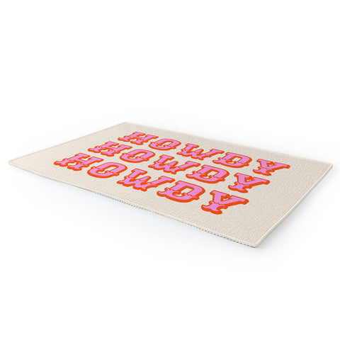 Morgan Elise Sevart howdy howdy Area Rug