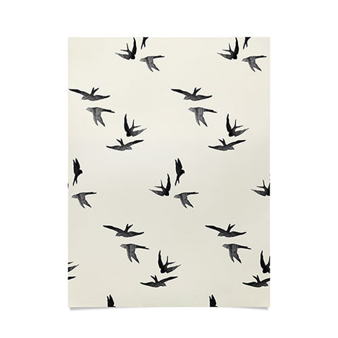 Morgan Kendall black birds Poster