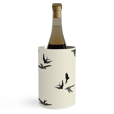 Morgan Kendall black birds Wine Chiller