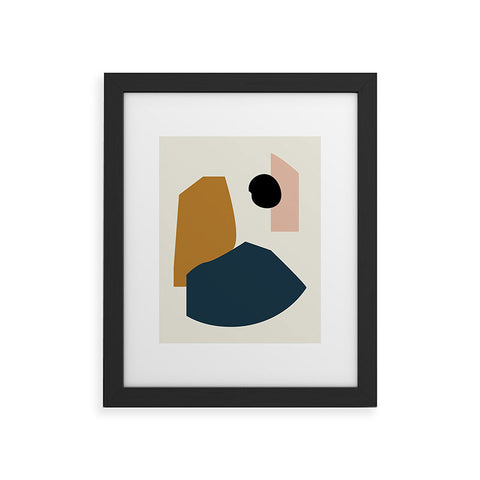 mpgmb Shape Study 1 Lola Collection Framed Art Print