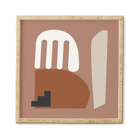 mpgmb Shape Study 10 Framed Wall Art
