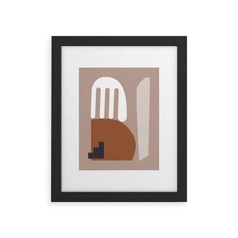 mpgmb Shape Study 10 Framed Art Print