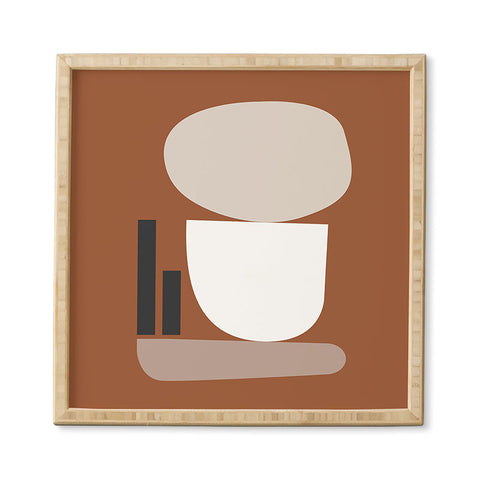 mpgmb Shape Study 11 Framed Wall Art