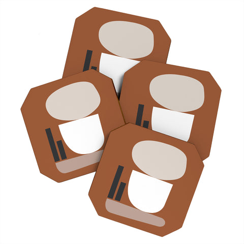 mpgmb Shape Study 11 Coaster Set