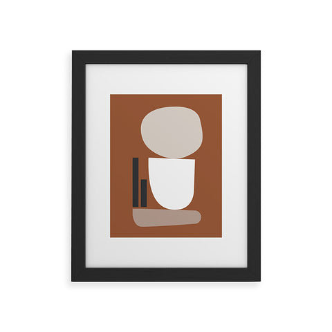 mpgmb Shape Study 11 Framed Art Print