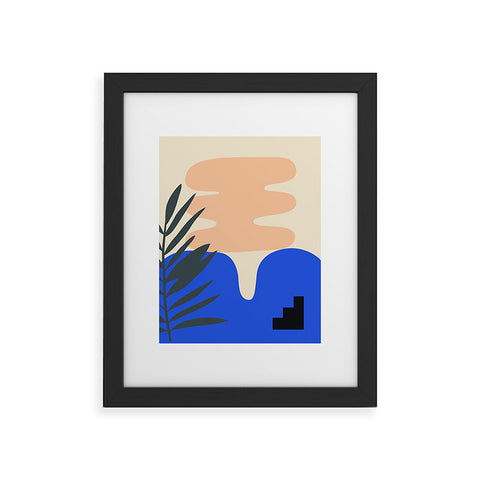 mpgmb Shape Study 14 Stackable Framed Art Print