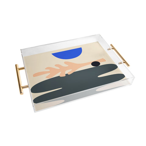 mpgmb Shape Study 15 Stackable Acrylic Tray