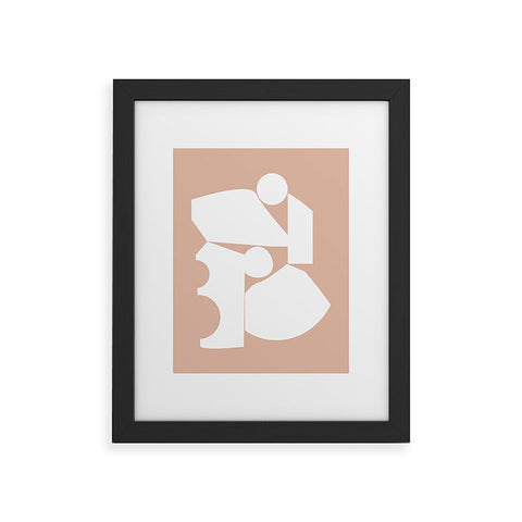 mpgmb Shape Study 16 Framed Art Print