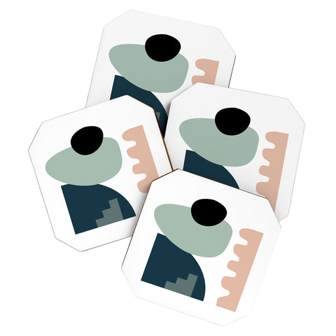 mpgmb Shape Study 18 Coaster Set