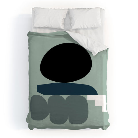 mpgmb Shape Study 19 Duvet Cover