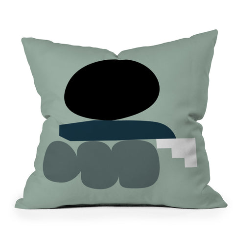 mpgmb Shape Study 19 Outdoor Throw Pillow