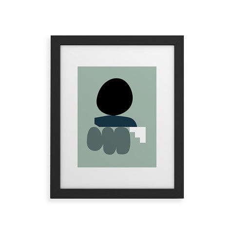 mpgmb Shape Study 19 Framed Art Print