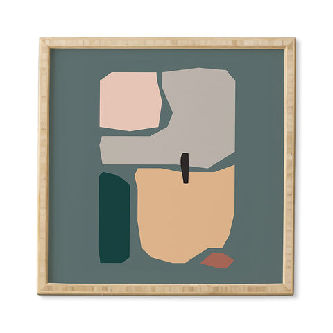 mpgmb Shape Study 20 Framed Wall Art