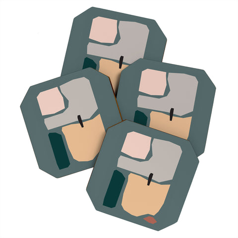 mpgmb Shape Study 20 Coaster Set