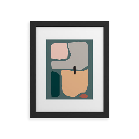 mpgmb Shape Study 20 Framed Art Print