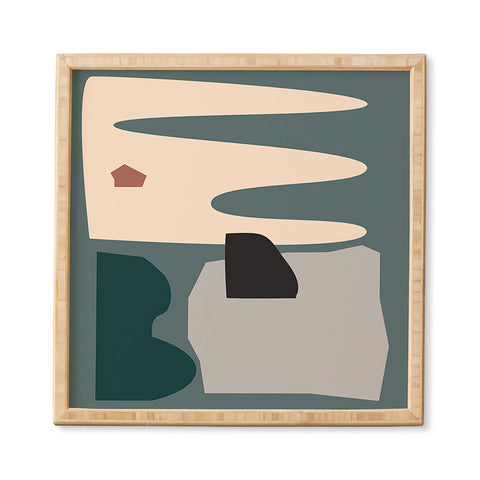 mpgmb Shape Study 21 Framed Wall Art