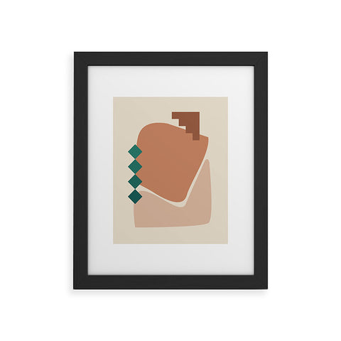 mpgmb Shape Study 22 Framed Art Print