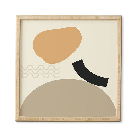 mpgmb Shape Study 24 Framed Wall Art