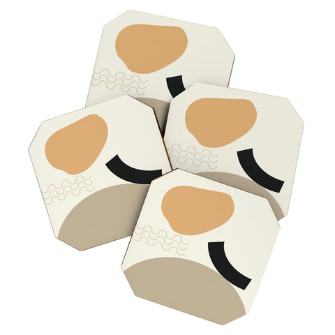 mpgmb Shape Study 24 Coaster Set