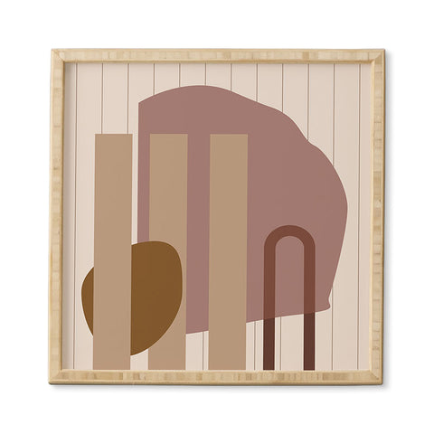 mpgmb Shape Study 25 Framed Wall Art