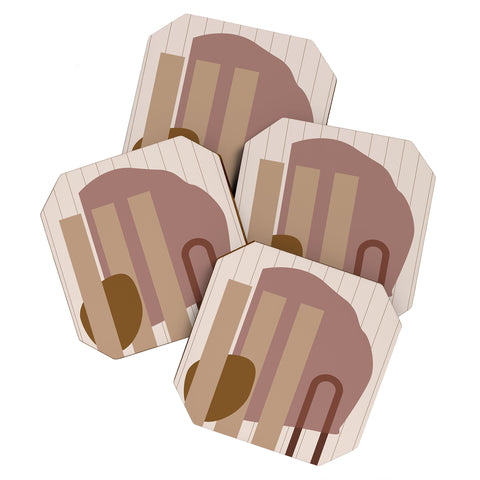 mpgmb Shape Study 25 Coaster Set