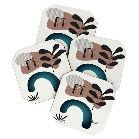 mpgmb Shape Study 8 Coaster Set