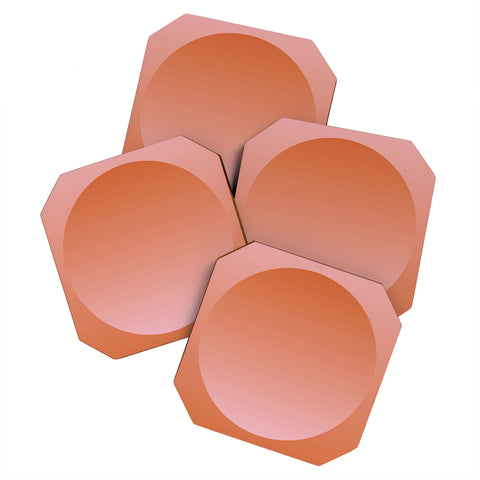 mrkttnr Gradient Poster I Coaster Set