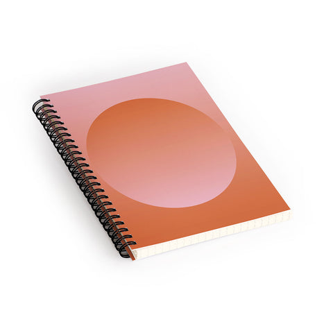 mrkttnr Gradient Poster I Spiral Notebook