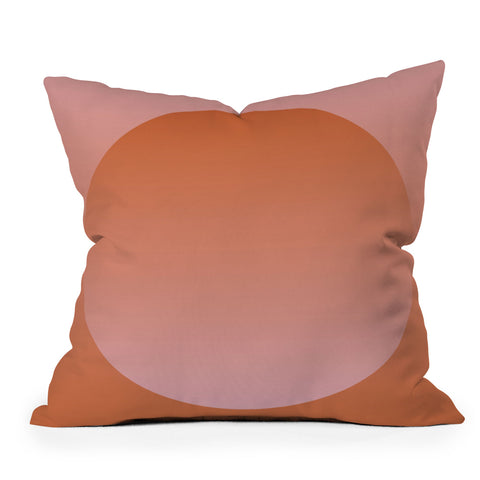 mrkttnr Gradient Poster I Throw Pillow