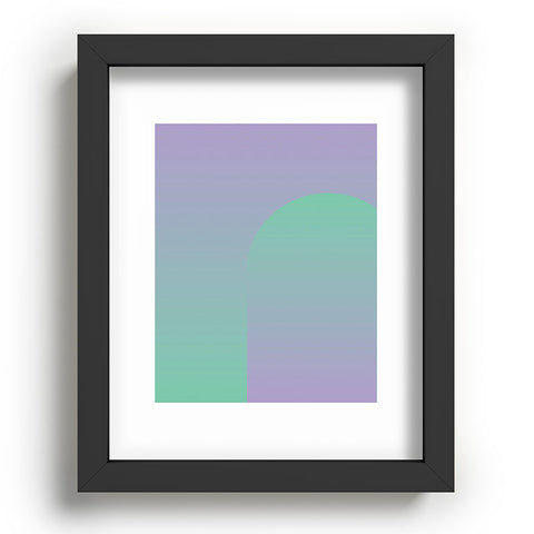 mrkttnr Gradient Poster III Recessed Framing Rectangle
