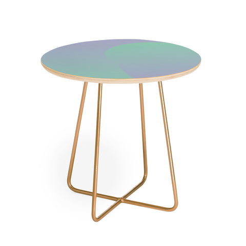 mrkttnr Gradient Poster III Round Side Table
