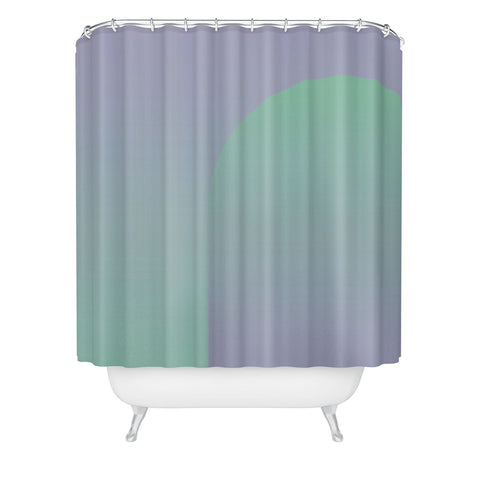 mrkttnr Gradient Poster III Shower Curtain