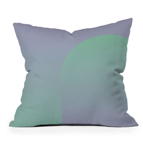 mrkttnr Gradient Poster III Throw Pillow