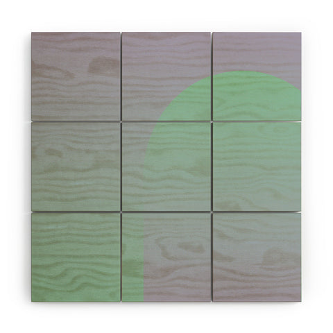 mrkttnr Gradient Poster III Wood Wall Mural