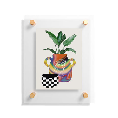MsGonzalez A house plant Still life Floating Acrylic Print