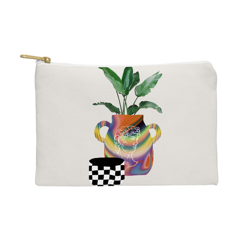 MsGonzalez A house plant Still life Pouch