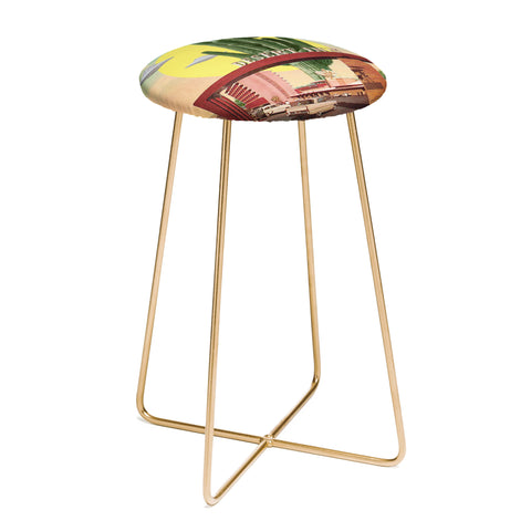 MsGonzalez Desert Inn UFO Counter Stool