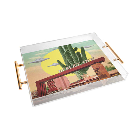 MsGonzalez Desert Inn UFO Acrylic Tray