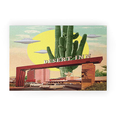 MsGonzalez Desert Inn UFO Welcome Mat