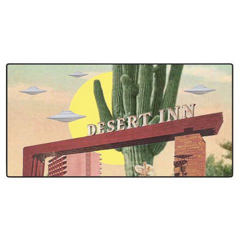 MsGonzalez Desert Inn UFO Desk Mat