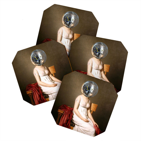 MsGonzalez Discohead Coaster Set