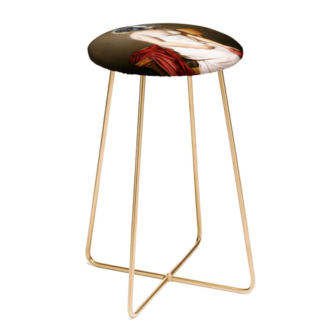 MsGonzalez Discohead Counter Stool