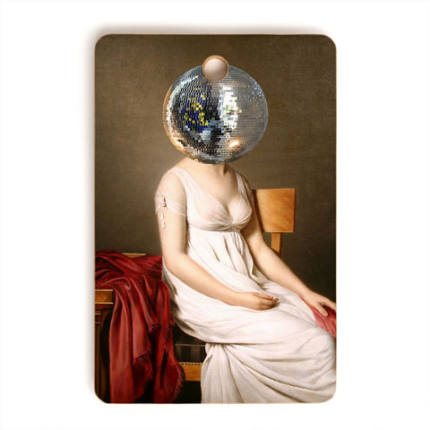 MsGonzalez Discohead Cutting Board Rectangle