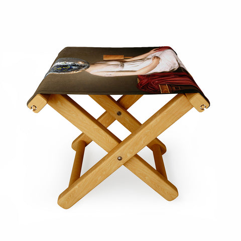 MsGonzalez Discohead Folding Stool