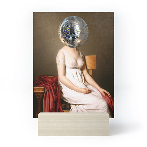 MsGonzalez Discohead Mini Art Print