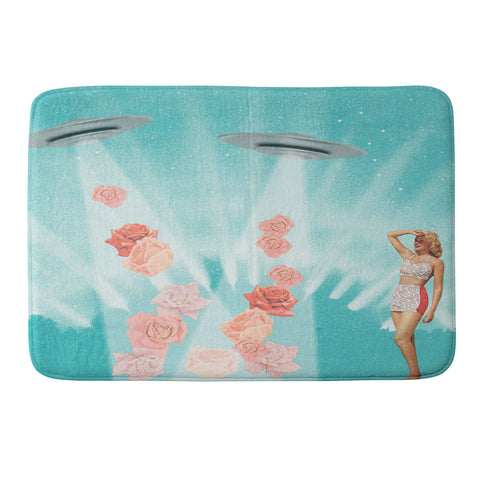 MsGonzalez Flower Power Spring is coming Memory Foam Bath Mat