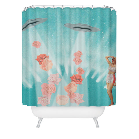 MsGonzalez Flower Power Spring is coming Shower Curtain