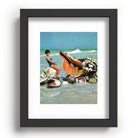 MsGonzalez Greetings from Seashells Recessed Framing Rectangle