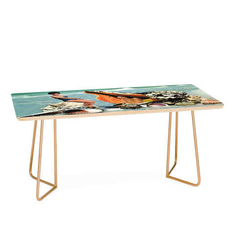 MsGonzalez Greetings from Seashells Coffee Table